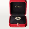 Anillo Trinity, modelo pequeño, semipavé