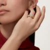 Anillo Trinity, semipavé