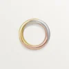 Anillo Trinity, semipavé
