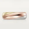 Anillo Trinity, semipavé
