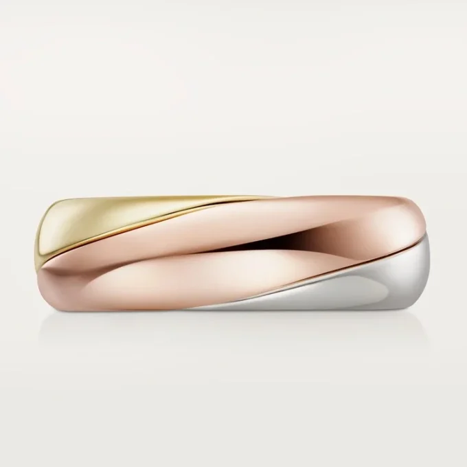 Anillo Trinity, semipavé