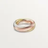 Anillo Trinity, semipavé