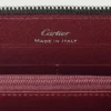 Billetera internacional con cremallera, Must de Cartier – Piel de becerro negra, acabado en paladio – Cartier Billetera internacional con cremallera, Must de Cartier – Piel de becerro negra, acabado en paladio – Cartier