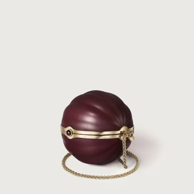 Bolso redondo con motivo gadroon, Cartier Soir