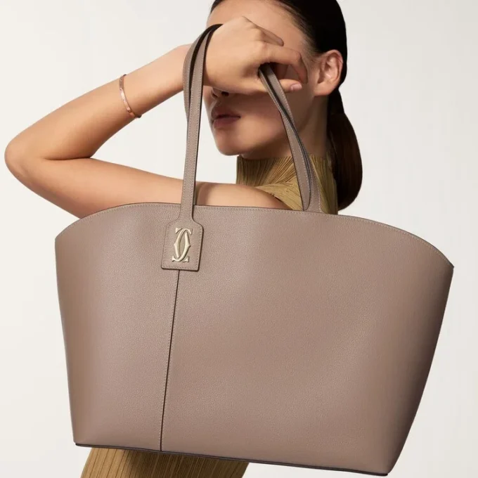 Bolso tote, C De Cartier