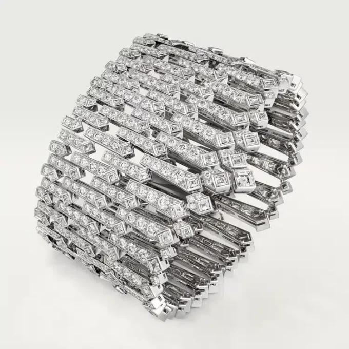 Brazalete de la colección Diamond, diamantes