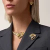 Broche Faune Et Flore De Cartier, diamantes amarillos, naranjas y marrones, pavé Broche Faune Et Flore De Cartier, diamantes amarillos, naranjas y marrones, pavé