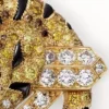 Broche Faune Et Flore De Cartier, diamantes amarillos, naranjas y marrones, pavé Broche Faune Et Flore De Cartier, diamantes amarillos, naranjas y marrones, pavé