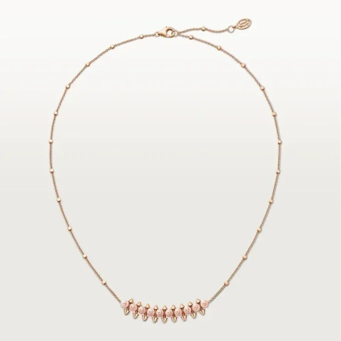 Colgante Clash De Cartier, calcedonia rosa Colgante Clash De Cartier, calcedonia rosa