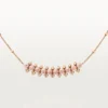 Colgante Clash De Cartier, calcedonia rosa Colgante Clash De Cartier, calcedonia rosa