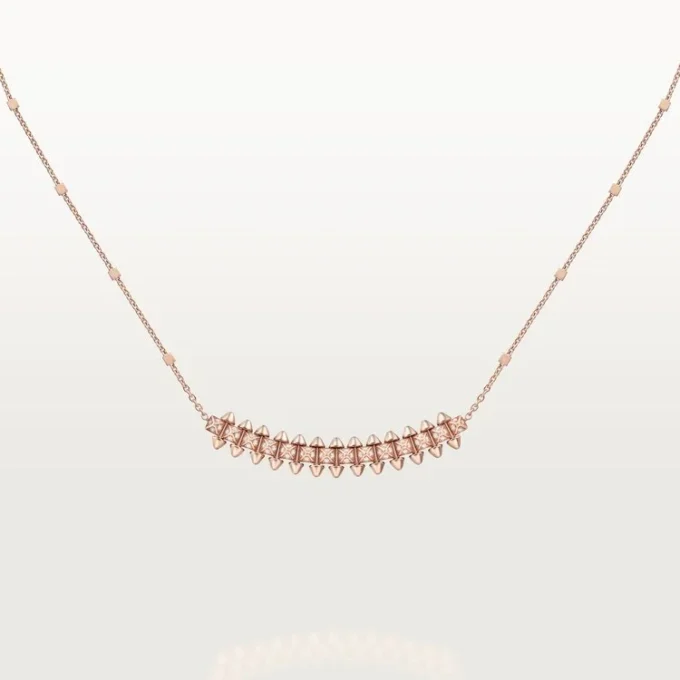 Colgante Clash de Cartier, modelo pequeño, pavé Colgante Clash de Cartier, modelo pequeño, pavé
