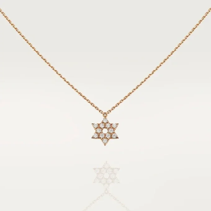 Colgante Corazones y Símbolos – Oro rosa, diamantes – Cartier Colgante Corazones y Símbolos – Oro rosa, diamantes – Cartier