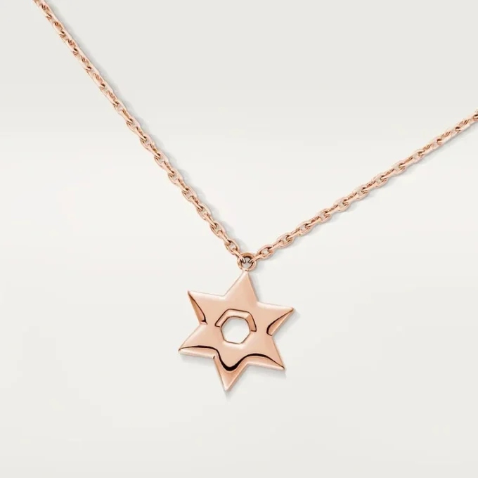 Colgante Corazones y Símbolos – Oro rosa, diamantes – Cartier Colgante Corazones y Símbolos – Oro rosa, diamantes – Cartier