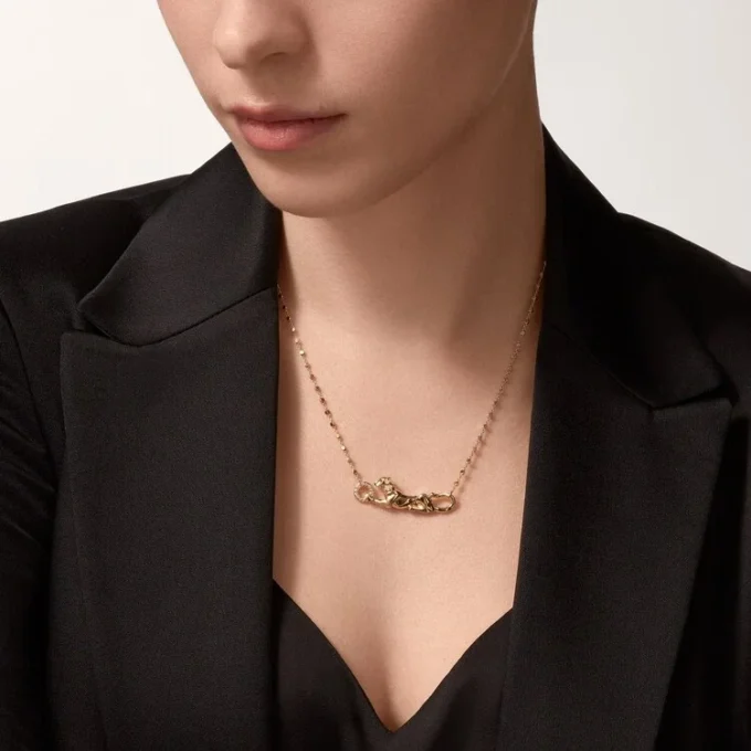 Colgante Panthere De Cartier, diamantes
