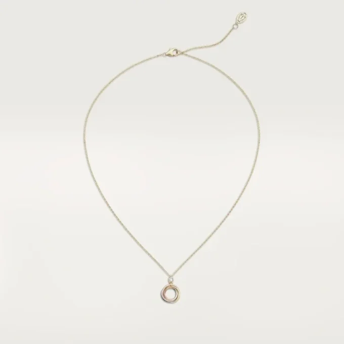 Colgante Trinity, 1 diamante