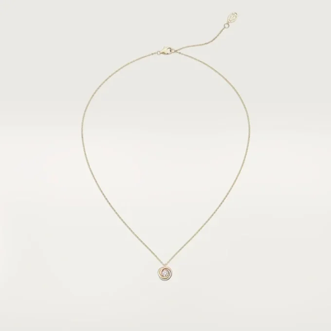 Colgante Trinity, 1 diamante