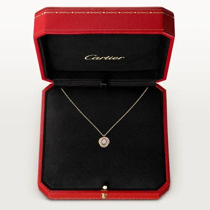 Colgante Trinity, 1 diamante