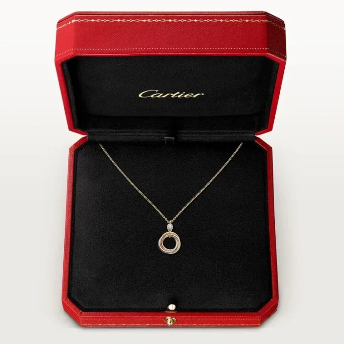 Colgante Trinity, 1 diamante