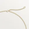Collar Trinity con cadena de diamantes en oro tricolor | Cartier Us