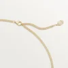Colgante Trinity, modelo grande, semipavé