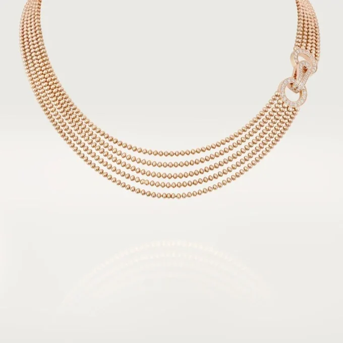 Collar Agrafe, modelo pequeño, semipavé