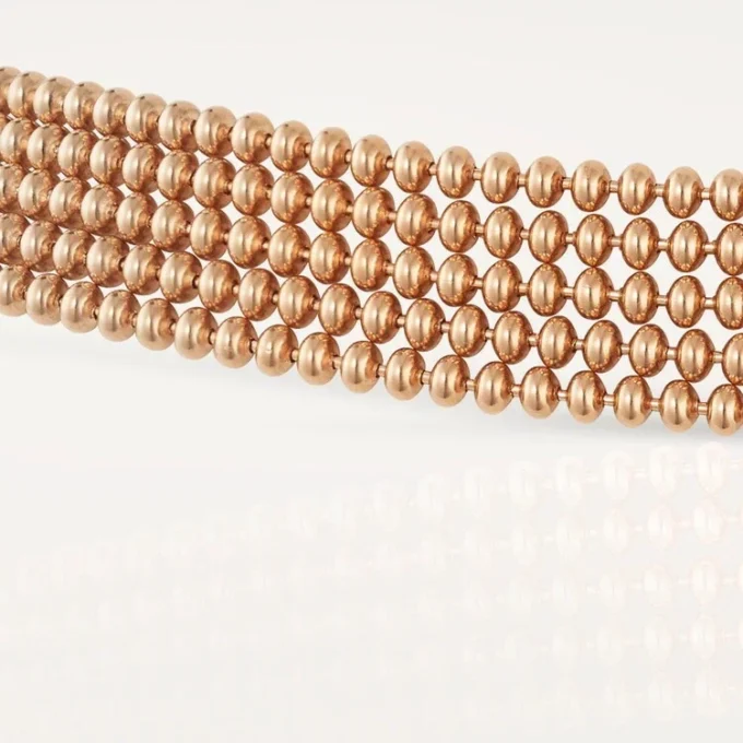 Collar Agrafe, modelo pequeño, semipavé