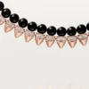 Collar Clash De Cartier, flexible, ónix, modelo extragrande, diamantes