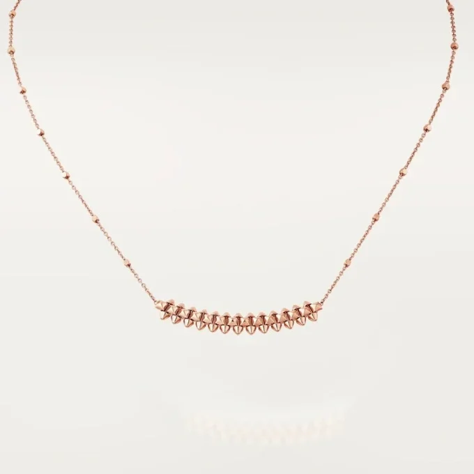 Collar con colgante Clash de Cartier – Oro rosa, pequeño | Cartier Us