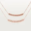 Collar con colgante Clash de Cartier – Oro rosa, pequeño | Cartier Us