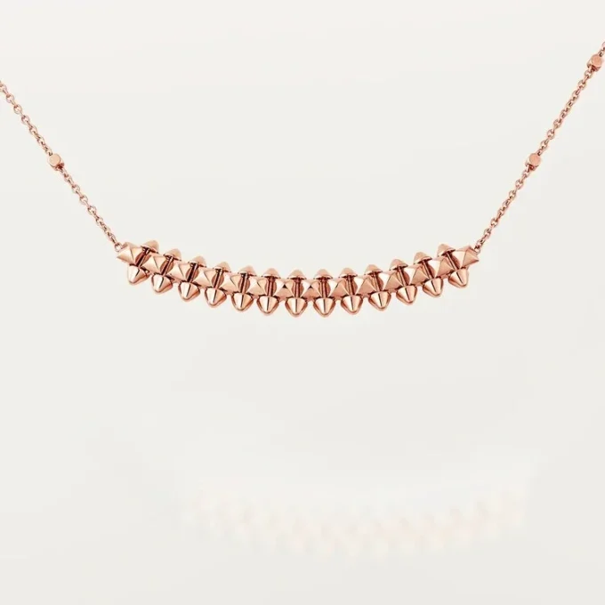 Collar con colgante Clash de Cartier – Oro rosa, pequeño | Cartier Us