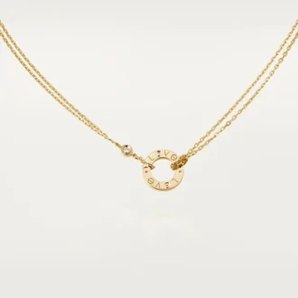 Collar con colgante Love Diamond, oro amarillo | Cartier Us