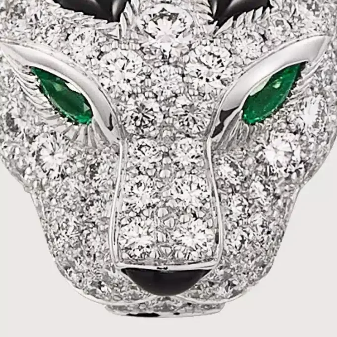 Collar de diamantes Panthere de Cartier, oro blanco | Cartier EE. UU.