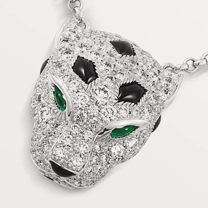 Collar de diamantes Panthere de Cartier, oro blanco | Cartier EE. UU.