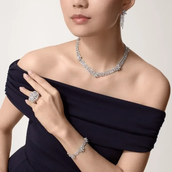 Collar de la colección Diamond, diamantes
