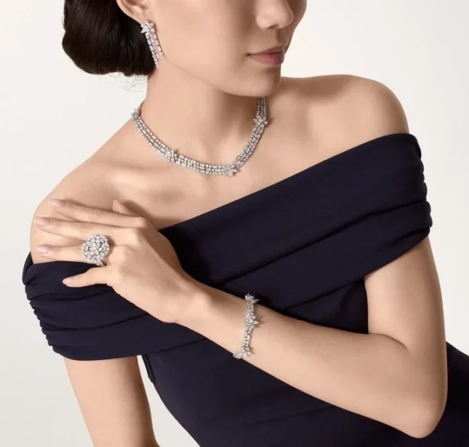 Collar de la colección Diamond, diamantes