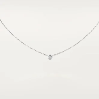Collar Diamants Legers, Lm – Oro blanco, Diamante – Cartier