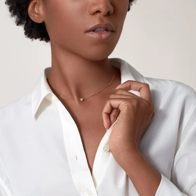 Collar Diamants Légers, Lm – Oro amarillo, Diamante – Cartier