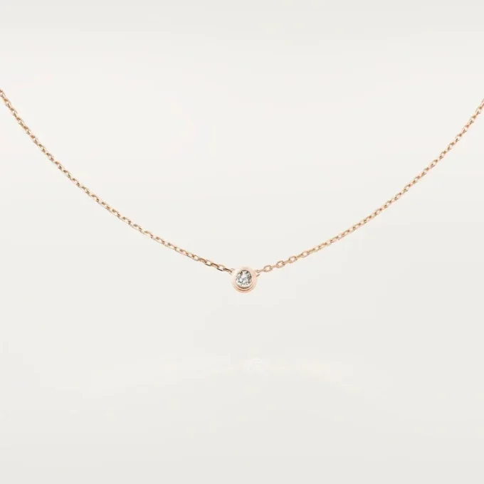 Collar Diamants Légers, Lm – Oro rosa, Diamante – Cartier