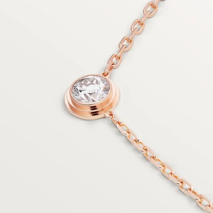 Collar Diamants Légers, Lm – Oro rosa, Diamante – Cartier