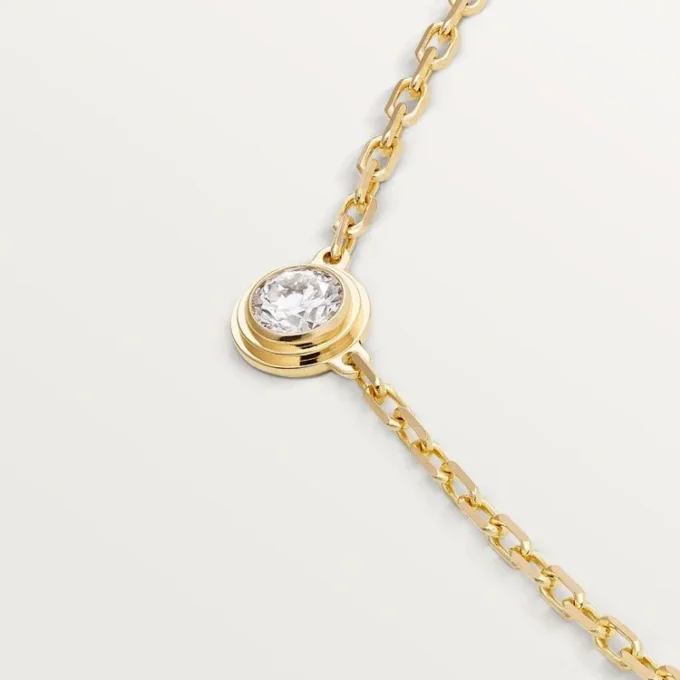 Collar Diamants Légers, S – Oro amarillo, Diamante – Cartier