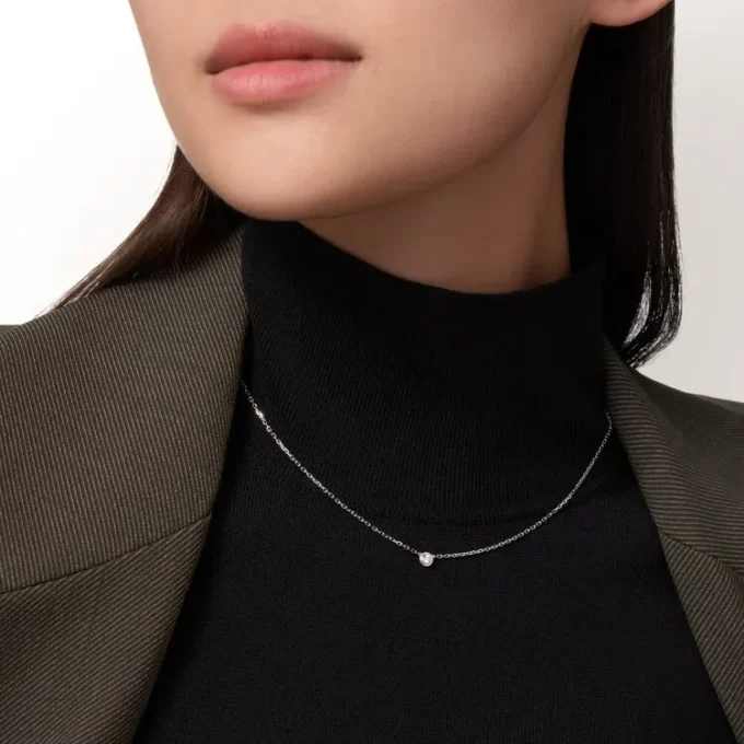Collar Diamants Légers, S – Oro blanco, Diamante – Cartier