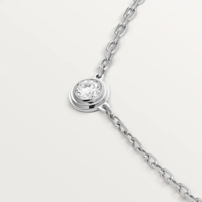 Collar Diamants Légers, S – Oro blanco, Diamante – Cartier