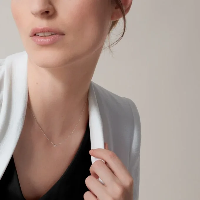 Collar Diamants Légers XS – Oro blanco, diamantes – Cartier