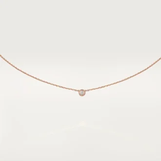 Collar Diamants Légers XS – Oro rosa, diamantes – Cartier