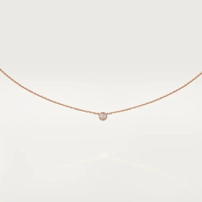 Collar Diamants Légers XS – Oro rosa, diamantes – Cartier