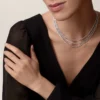 Collar Essential Lines – Oro blanco, diamantes – Cartier Collar Essential Lines – Oro blanco, diamantes – Cartier