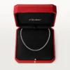 Collar Essential Lines – Oro blanco, diamantes – Cartier