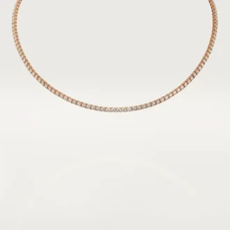 Collar Essential Lines – Oro rosa, diamantes – Cartier