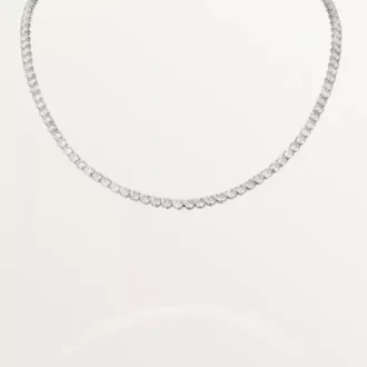 Collar Essential Lines – Platino, diamantes – Cartier