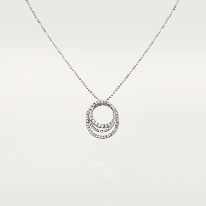Collar Etincelle De Cartier – Oro blanco, diamantes – Cartier